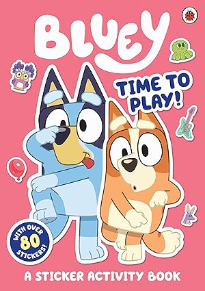 Bluey: Time to Play Sticker Activity