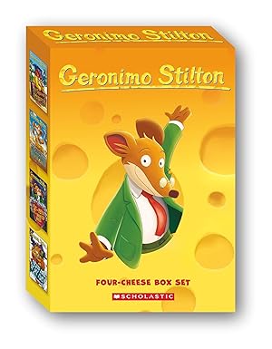 Geronimo Stilton Four-Cheese Box Set (Books 1-4)