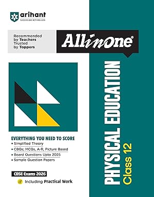 Arihant All in One Physical Education Class 12 for CBSE Exams 2025