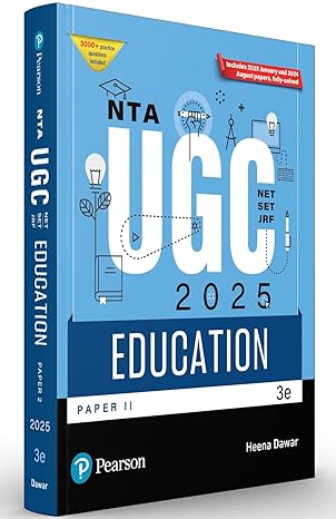 Pearson NTA UGC NET Paper 2 Education 2025