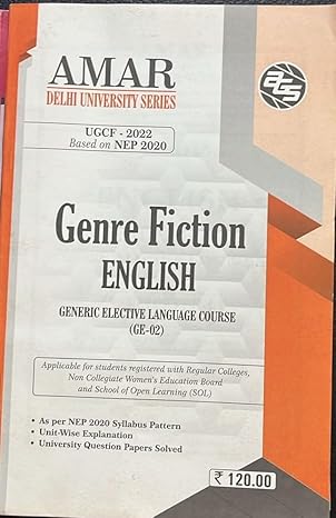 Genre Fiction english